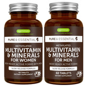 Igennus Methylated Multivitamin bottle front view for all-day nutrient delivery.