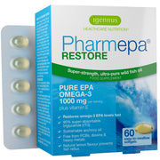 Igennus Pharmepa Restore bottle showing high EPA potency for customizable dosing
