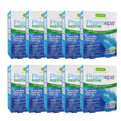 Igennus Pharmepa Restore lemon softgel bottle for high absorption EPA