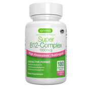 Igennus Sublingual B12 Complex bottle with vegan, sugar-free formula on label.