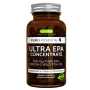 Igennus Ultra Pure Omega-3 EPA 500mg bottle on shelf supports daily heart-friendly nutrition