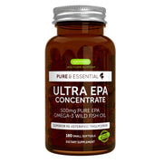 Igennus Ultra Pure Omega-3 EPA 500mg bottle with lemon flavour for easy intake