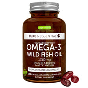 Igennus Ultra Pure Omega-3 bottle highlights a high-absorption rTG form for daily use.