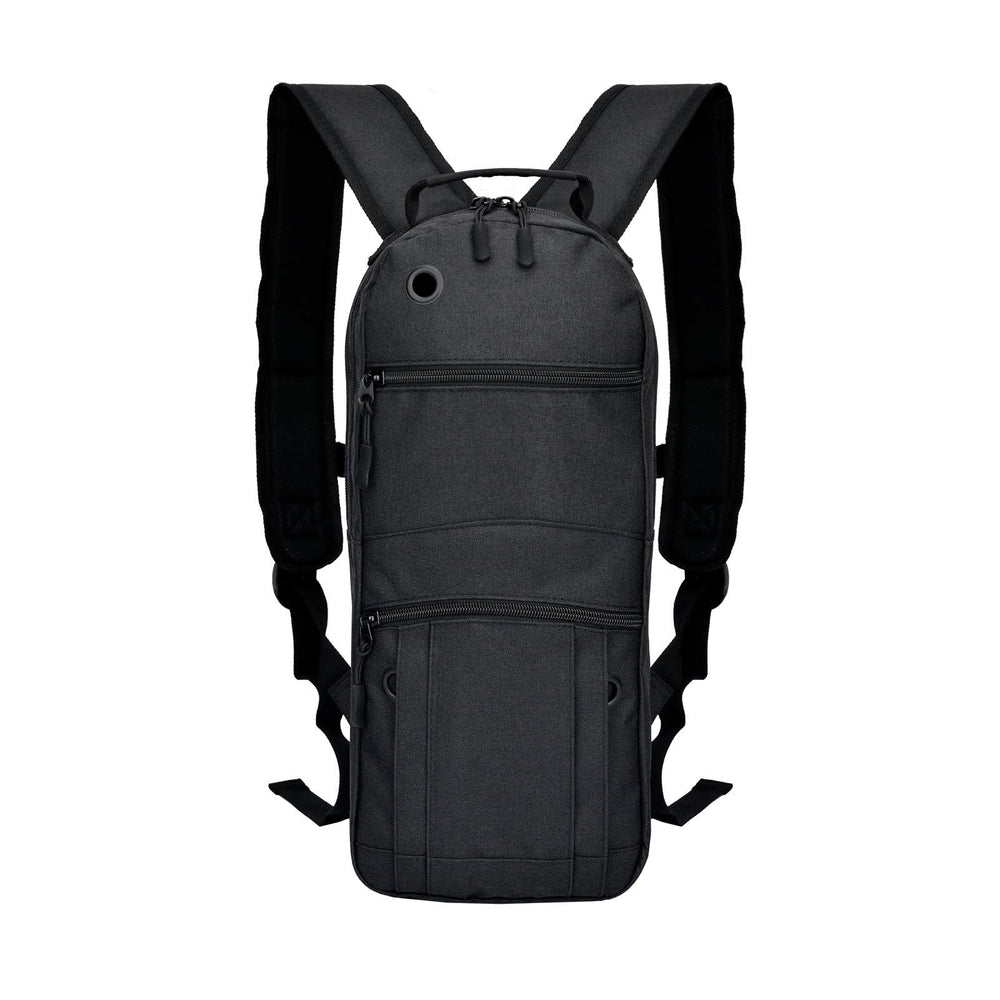 iGuerburn portable oxygen tank backpack with M2 cylinder for hands-free transport during walks