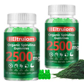 IIEltruiom Spirulina Gummies bottle showing vegan greens and energy support