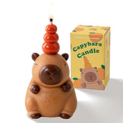 iLikePar Capybara candle packaging shows an elegant gift-ready box.