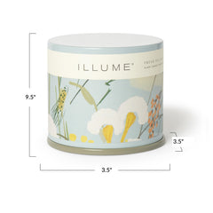 Illume Fresh Sea Salt diffuser reeds ready to diffuse a crisp fragrance