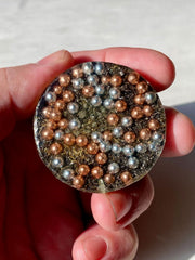 Rise Perspective Citrine Orgone Generator: Energy Accumulator with 528Hz & 7.83Hz Harmonics