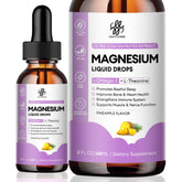iMATCHME Magnesium Complex Liquid Drops bottle with pineapple flavor for easy daily use