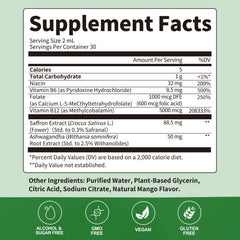 iMATCHME methylated B-complex drops bottle dropper for easy, consistent dosing.