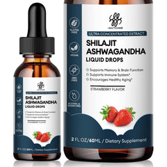 iMATCHME Shilajit liquid drop bottle pour, suggesting daily energy support