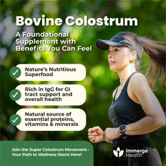 Measuring scoop included with ImmergeHealth Super Colostrum tin