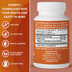 Immune Health Basics packaging view emphasizes 60 capsules for a two-month supply