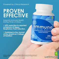 Immune Health Basics vegan and gluten free symbols indicate dietary compatibility