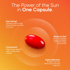 Immunotec Sunray dosage scoop demonstrates easy weekly administration