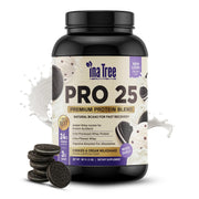 INA TREE HEALTH REVIVE Pro 25 whey protein tub showcasing clean packaging and premium formula benefits