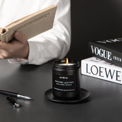 Inayou Smoke Vanilla candle: smoky vanilla aroma for cozy evenings