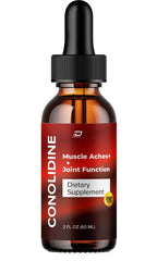 Indelo Conolidine Liquid Drops bottle with natural ingredients for daily use