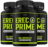 Indelo ErecPrime pills three-pack box demonstrates value and convenience for daily routines.