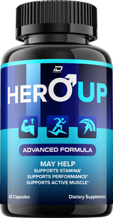 Indelo Hero Up bottle front in view for daily wellness routine