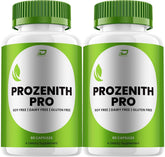 Indelo Prozenith Pro Capsules bottle showing the all-natural formula for daily wellness.