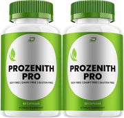 Indelo Prozenith Pro Capsules bottle showing the all-natural formula for daily wellness.