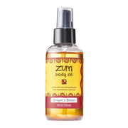 Indigo Wild Zum Dragon's Blood Body Oil bottle ready for hydration.