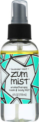 Indigo Wild Zum Mist Lavender-Mint bottle 4oz for on-the-go refreshment