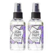 Indigo Wild Zum Mist room spray bottle delivers lavender aroma for a calming space.