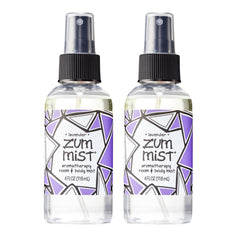 Indigo Wild Zum Mist room spray bottle delivers lavender aroma for a calming space.