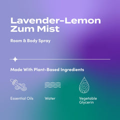 Zum Mist spray in action provides a quick room refresh