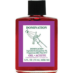 INDIO Domination Oil bottle for personal rituals and focused meditation