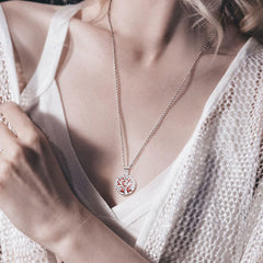 INFUSEU Sakura Tree seven lava stones offering versatile diffusion and mood support options.