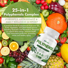 inGreens 25-in-1 bottle back with supplement facts for informed wellness decisions.
