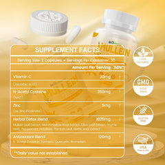 inGreens Mullein bottle pour demonstrates simple daily dosing.