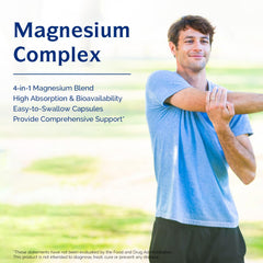 Innate Vitality Magnesium Complex ingredients view highlighting four forms for balance.