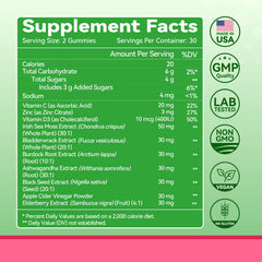 Inner Brightness gummies ingredients including ashwagandha and elderberry for balance