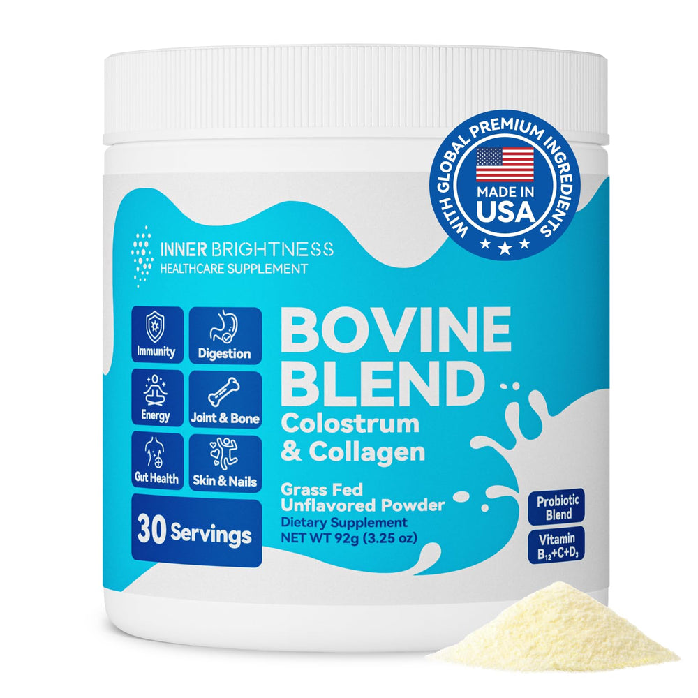 Inner Brightness bovine colostrum collagen tub for skin and nails