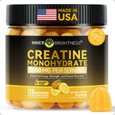 Inner Brightness Creatine Gummies bottle for convenient daily use