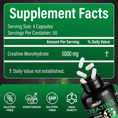 INNIOXV Creatine Capsules being poured for quick training sessions