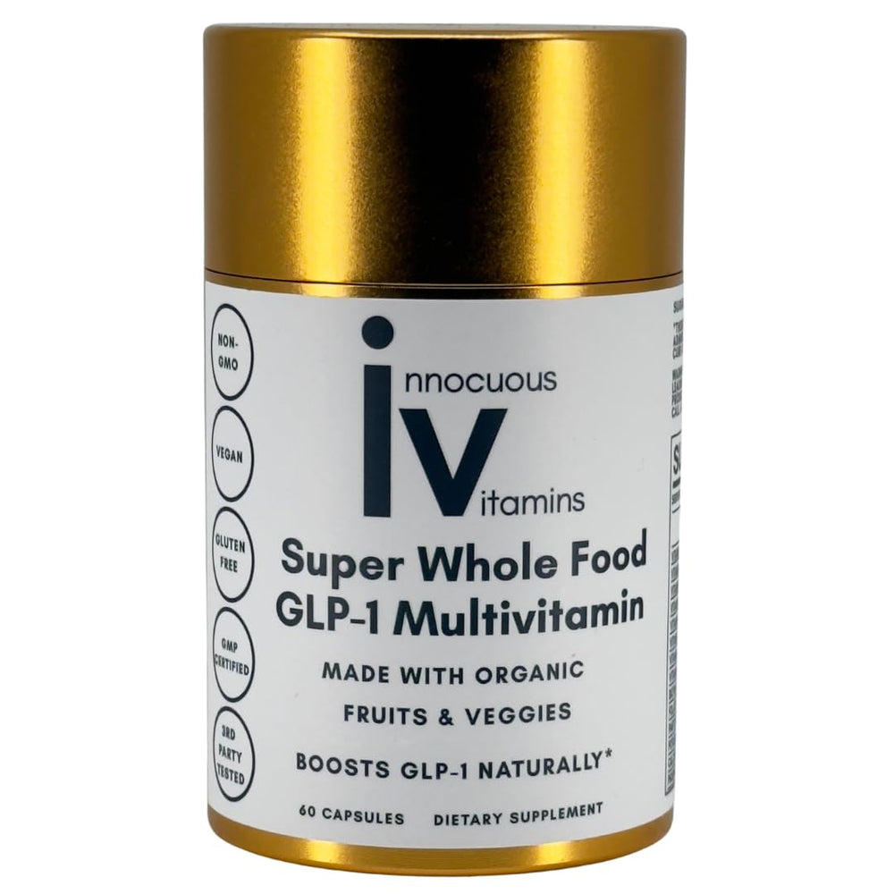Innocuous Vitamins GLP-1 multivitamin bottle for natural daily nutrient support