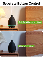 InnoGear diffuser with independent LED light for ambient glow.