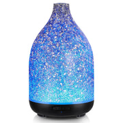 InnoGear 150ml oil diffuser with silver cover enhances ambient aesthetics.