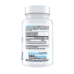 InnovaPharm GENESIS-1 bottle back showing ingredients and usage guidance