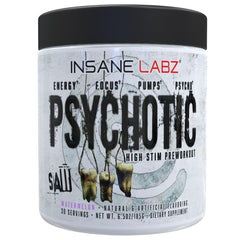Insane Labz Bloodbath Watermelon tub image: a pump-focused preworkout for enhanced vascularity.