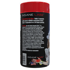 Insane Labz Insane Cutz capsules closeup showing a compact daily dose