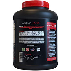 Insane Labz Insane Whey shaker cup ready for on-the-go shakes.