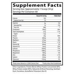 Insane Labz Insane Whey vanilla label highlighting 25 g protein per serving.
