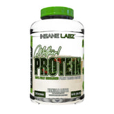Insane Labz Mother Protein vanilla tub front, plant-based protein for muscle support