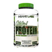 Insane Labz Mother Protein vanilla tub front, plant-based protein for muscle support